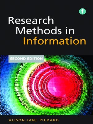 cover image of Research Methods in Information